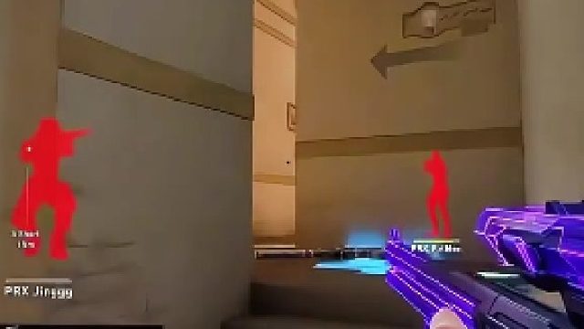 以前玩CF时候都是架缝的