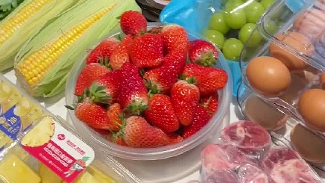 强迫症的冰箱收纳！整整齐齐超解压