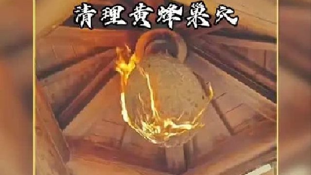 拉库里清理毒性猛烈的大黄蜂巢穴