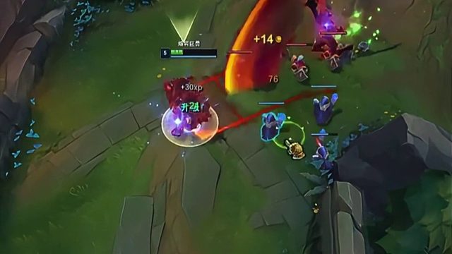 石头人：小小剑魔拿下！