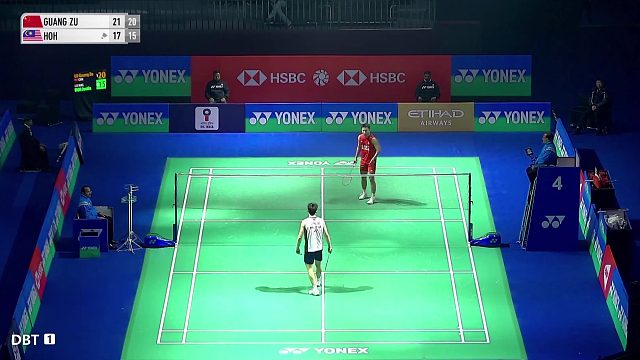 印羽公开赛中国队陆光祖2:0获胜