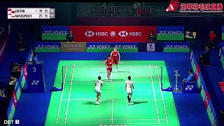 印羽公開賽中國女雙劉圣書/譚寧2:1獲勝