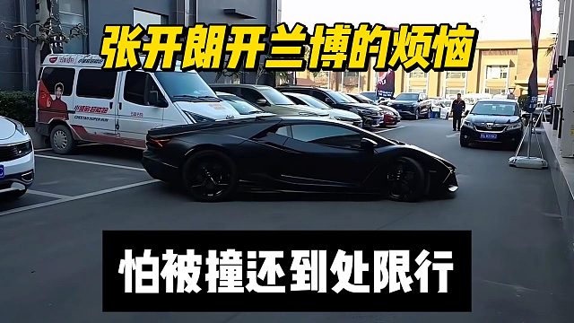 张开朗开兰博的烦恼，怕被撞还到处限行