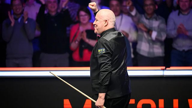 2026斯诺克大师赛：希金斯、小特晋级半决赛，今晚德比战