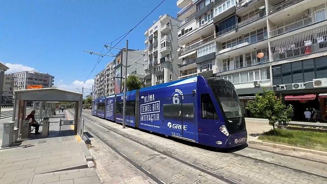 千年古城土耳其安塔利亚AntRay有轨电车系统