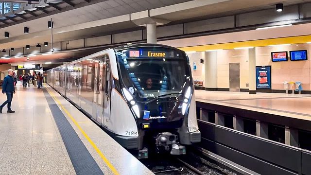 欧洲心脏比利时布鲁塞尔地铁系统