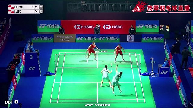 印羽公开赛中国队刘圣书/谭宁2:0获胜