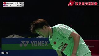 印羽公開賽中國隊(duì)梁王組合2:1獲勝賽點(diǎn)精彩球