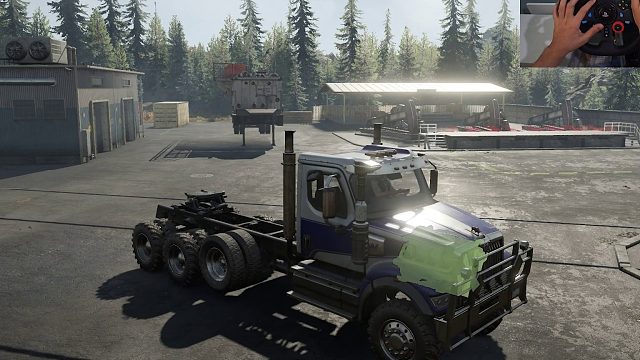 20260117 Western Star 49X - 建筑钻机半拖车 - Snowrunner -