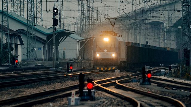 铁路轻轨磁吸式LED双面警示方位信号灯红闪常亮铝合金材质