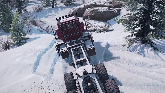 20260117 运输石油钻机打捞半拖车 - SnowRunner - RTX 4090 - 方向盘