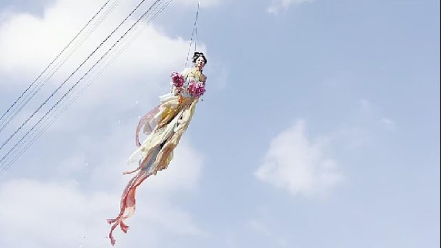 明日坐标，东莞观音山，记得来体验汉服飞天！