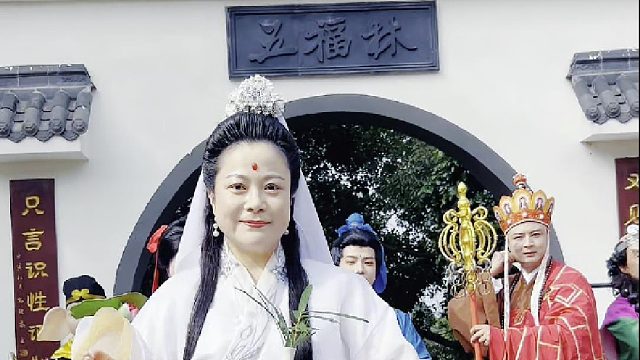 光是遇见，就很幸运，东莞观音山来了就好，心想事成！