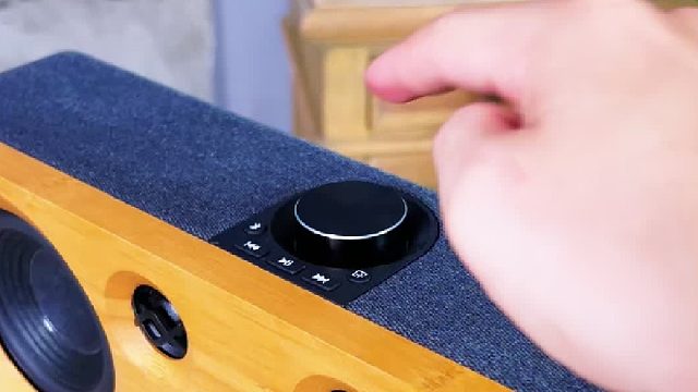 拒绝品牌溢价！DOSS原木居家蓝牙音箱