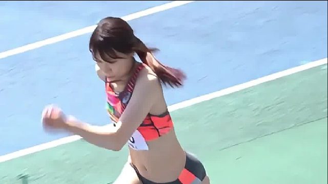 挺身式跳远如大雁展翅高飞