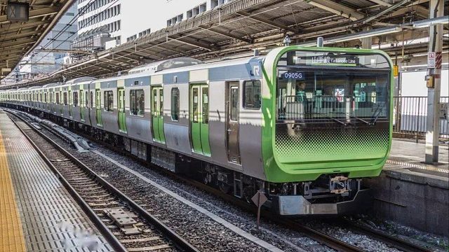 JR山手线内环 东京→上野→东京 驾驶室前方视角