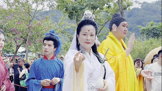 走走看看，都是好风景，东莞观音山来了就好，平安喜乐！