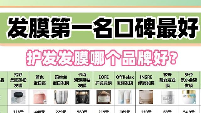 发膜什么牌子最好用？口碑爆款哪家强？第一名实测报告超全！