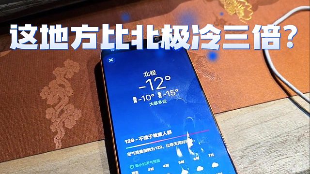 酷酷：根河是哪里啊？夸张，比北极冷这么多