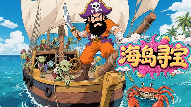 《海岛寻宝》（Island Treasure)果子做的游戏（DEMO)上架STEAM，欢迎试玩！