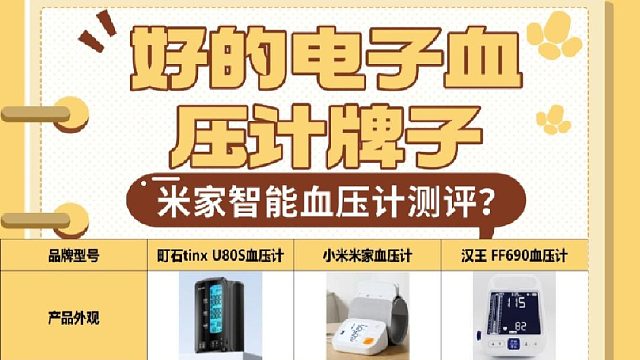 血压计怎么选什么牌子？米家智能血压计测评？最准品牌的血压计