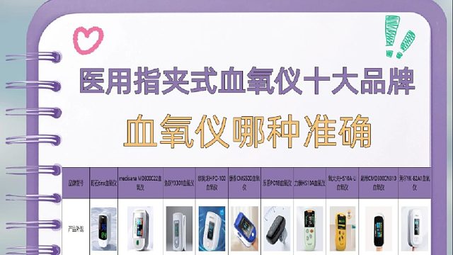 哪个血氧仪最好用？医用指夹式血氧仪十大品牌！专业人士在线解答