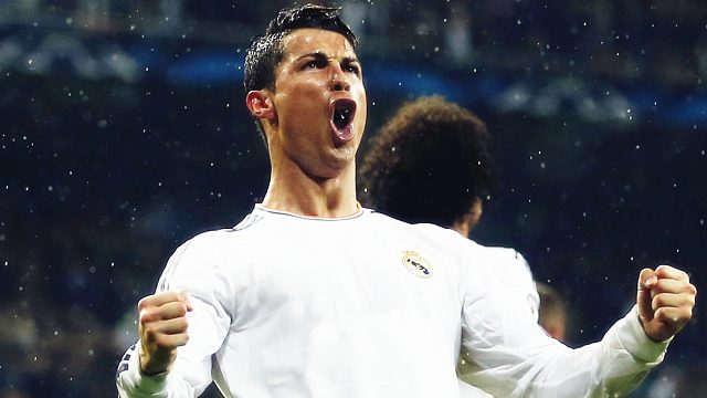 踢哭马竞女球迷！C罗轰入点射致胜，举杯时却躲在最后