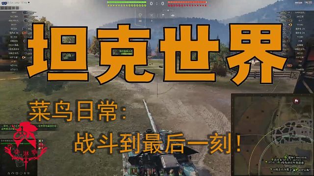 坦克世界—菜鸟日常：战斗到最后一刻！