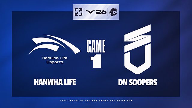 [LCK]【HLE vs DNS】第一局速看丨2026LCK杯小组对抗赛丨20260124