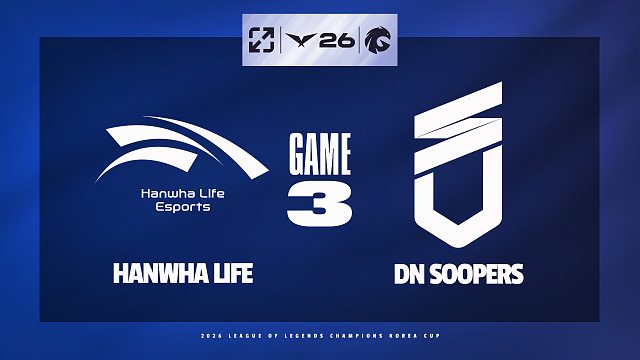 [LCK]【HLE vs DNS】第三局速看丨2026LCK杯小组对抗赛丨20260124