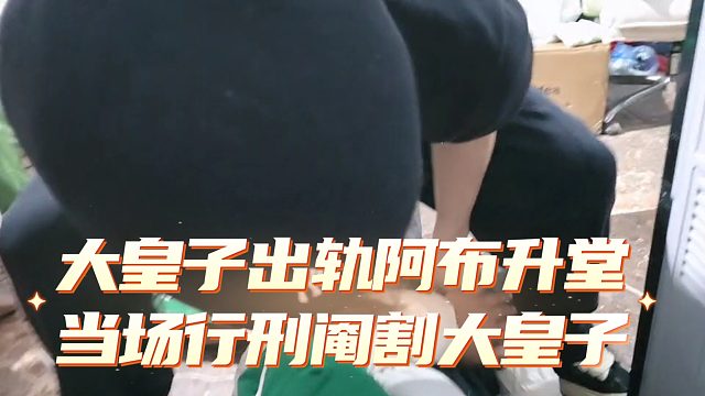 大皇子出轨阿布升堂，当场行刑阉割大皇子