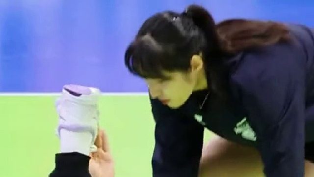 女排小姐姐的腿为什么那么长