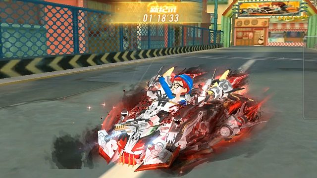 QQ飞车朕哥：S车终极爆天甲皮肤逍遥！双形态目前道具还在