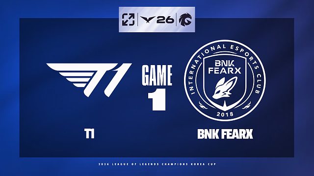 [LCK]【T1 vs BFX】第一局速看丨2026LCK杯小组对抗赛丨20260125