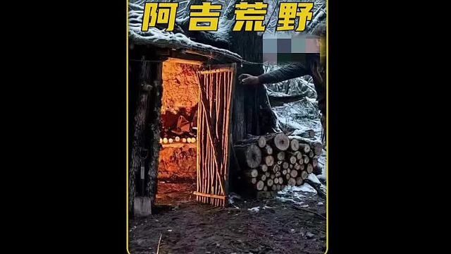 男人利用倒塌的大树打造出一个绝美霍比特人庇护所