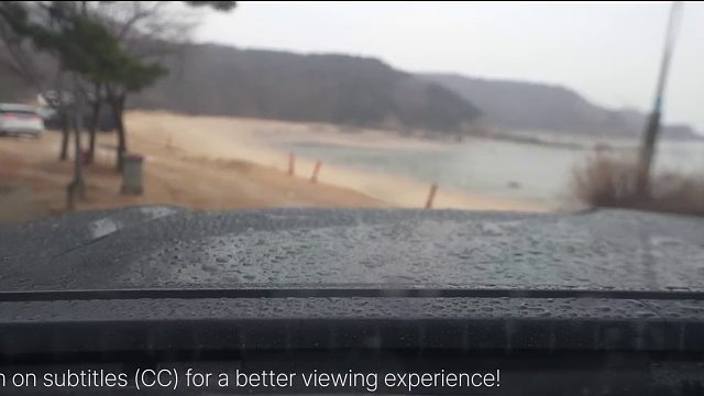 20260127 ️大雨海滩汽车露营仅需1万韩元｜塔斯曼皮卡汽车露营