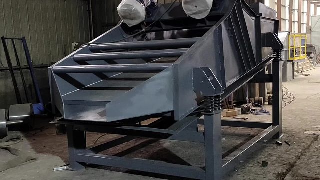 水洗砂振动脱水筛  水洗商砼回收振动脱水筛