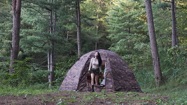 20260127 深山军用帐篷露营ㅣNATURE