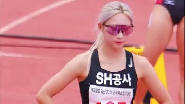 韩国女子400米田径强手河智英