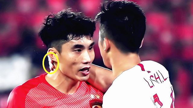 胆肥！敢掐国足大佬郑智脖子的，李圣龙是中超第一人