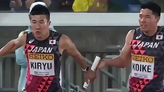 回顾一下日本队的经典接力时刻