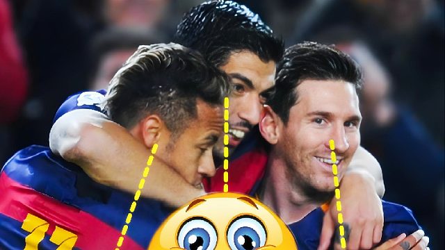 梅西冷眼观战：内马尔被苏牙“欺负”，起身就要揍他！