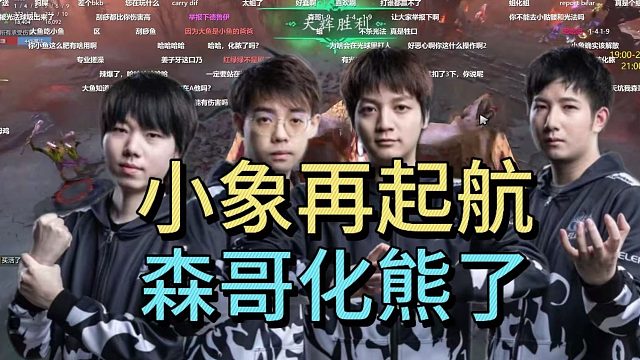 小象再起航，森哥随机德鲁伊，化熊了