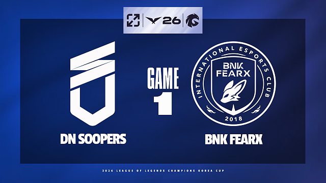 [LCK]【DNS vs BFX】第一局速看丨2026LCK杯小组对抗赛丨20260129