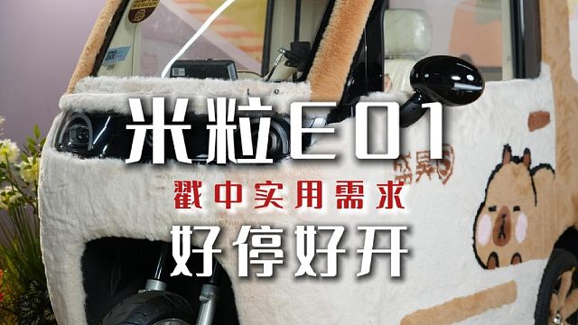 冬天停车不打滑！盛昊米粒 E01 保暖   安全都到位！