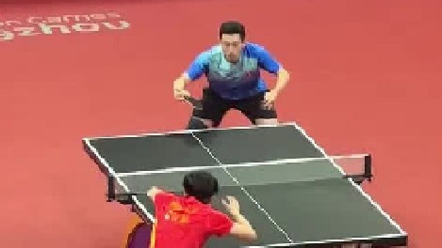 王楚钦这球太长气势了