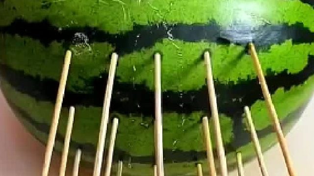 切西瓜你会了吗？