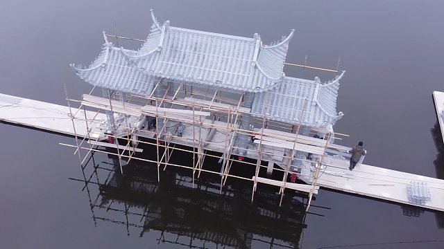 召家班银丝古建×景区落地｜古今融合造景