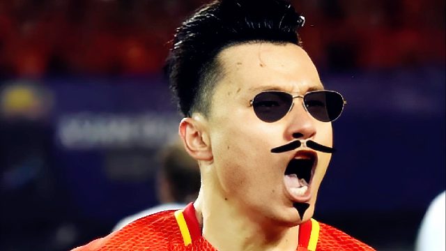 泪目！当年郜林点射绝杀乌兹后：中国球迷现场大合唱