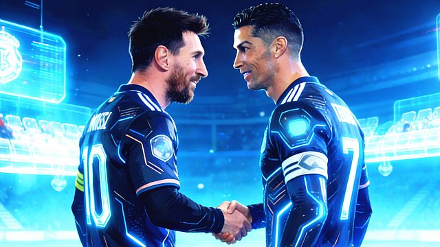 脑洞大开！绝代双骄PK外星人：梅西助攻C罗逆天倒钩